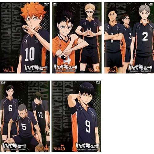 ハイキュー 烏野高校vs白鳥沢学園高校 全5巻 レンタル落dvd Dsvd 3152 Tasukaru 通販 Yahoo ショッピング