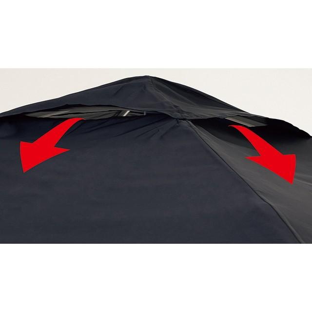 ロゴス(LOGOS) Qセットエアベントタープ 収納袋付き