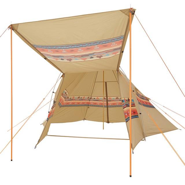 大ちゃんです！ロゴス LOGOS ナバホEX Tepeeリビング ナバホEX Tepeeリビング400-AI|ギア|テント|ワンポール|製品情報