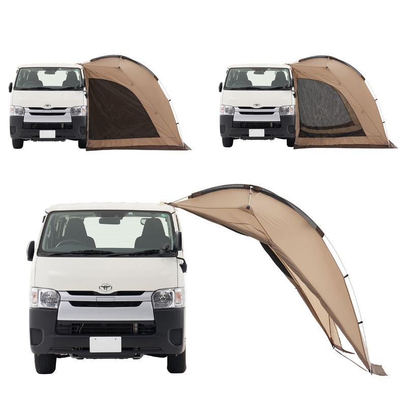 ロゴス Tradcanvas ハイタイプカーサイドオーニング 大型系の