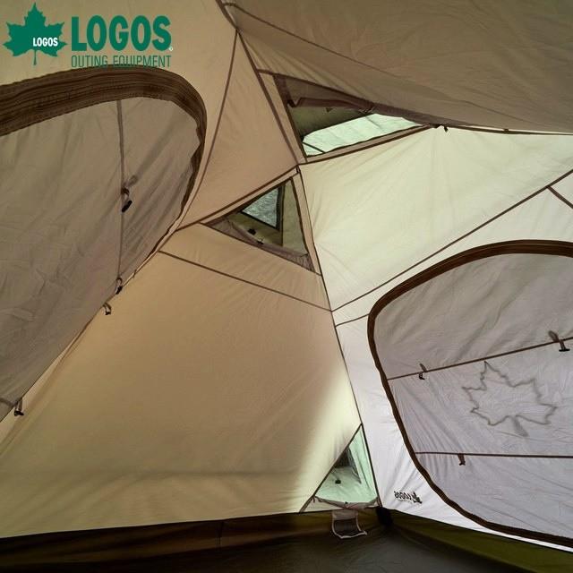 LOGOS ロゴス テントチャレンジセットneos 3ルームドゥーブル XL-BJ 超