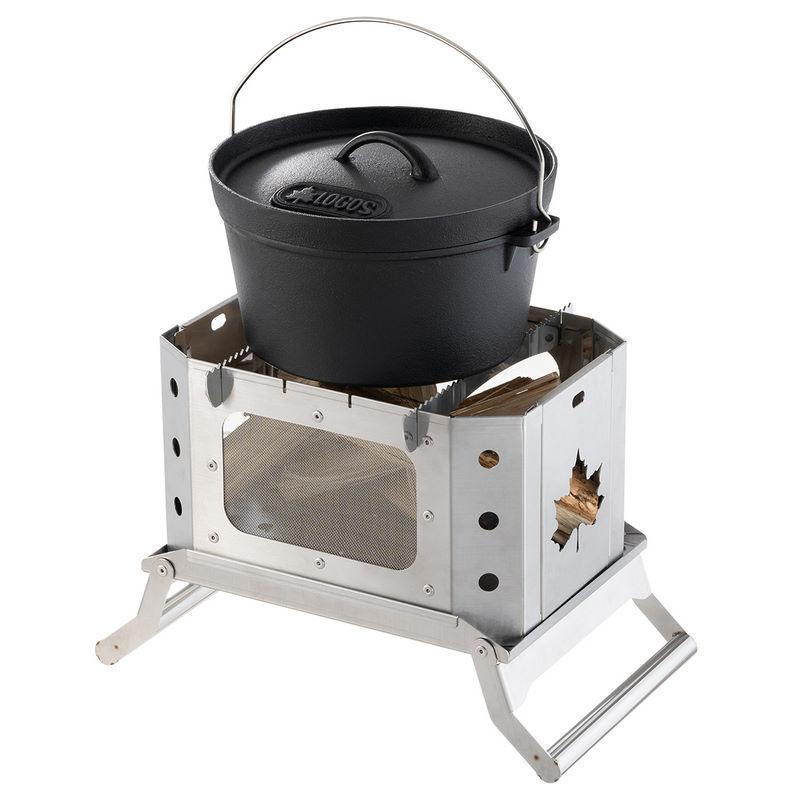 LOGOS（ロゴス） グレート焚き火グリル たき火グリル 窓から炎が見え