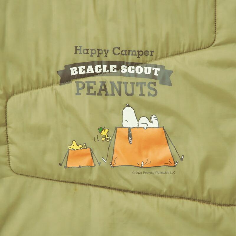 LOGOS（ロゴス） SNOOPY クッションシュラフ 寝袋 クッション 収納