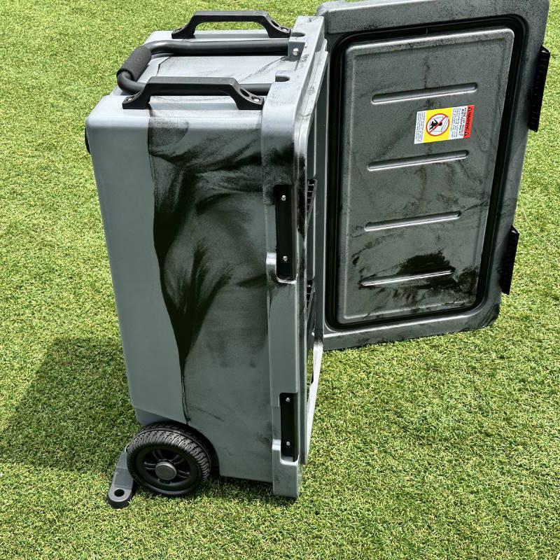 Deelight/ディーライト フリッジクーラーボックス45QT Iceland Fridge Coolerbox 縦置きで冷蔵庫になる容量42リットルのクーラーボックス ハードクーラーの画像