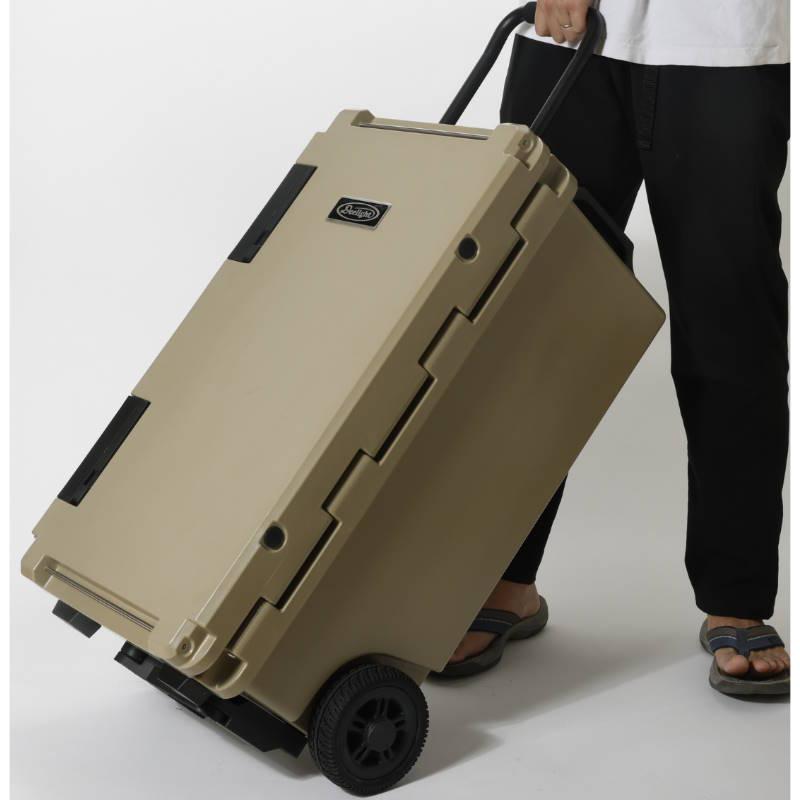 Deelight/ディーライト フリッジクーラーボックス45QT Iceland Fridge Coolerbox 縦置きで冷蔵庫になる容量42リットルのクーラーボックス ハードクーラーの画像