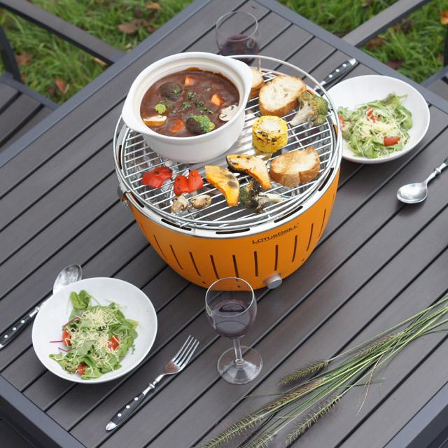 ロータスグリルXXLサイズ G600 無煙ロースター BBQグリル BBQでも煙が 