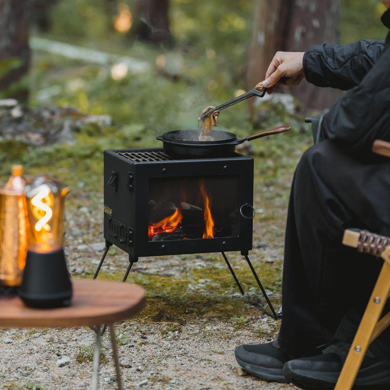 薪ストーブ　小型　未使用 室内用小型ミニ薪ストーブのDr.Craft