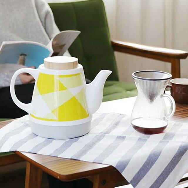 オンリリ/Onlili 陶器電気ケトル 陶器で出来た電気ケトル 容量1.2