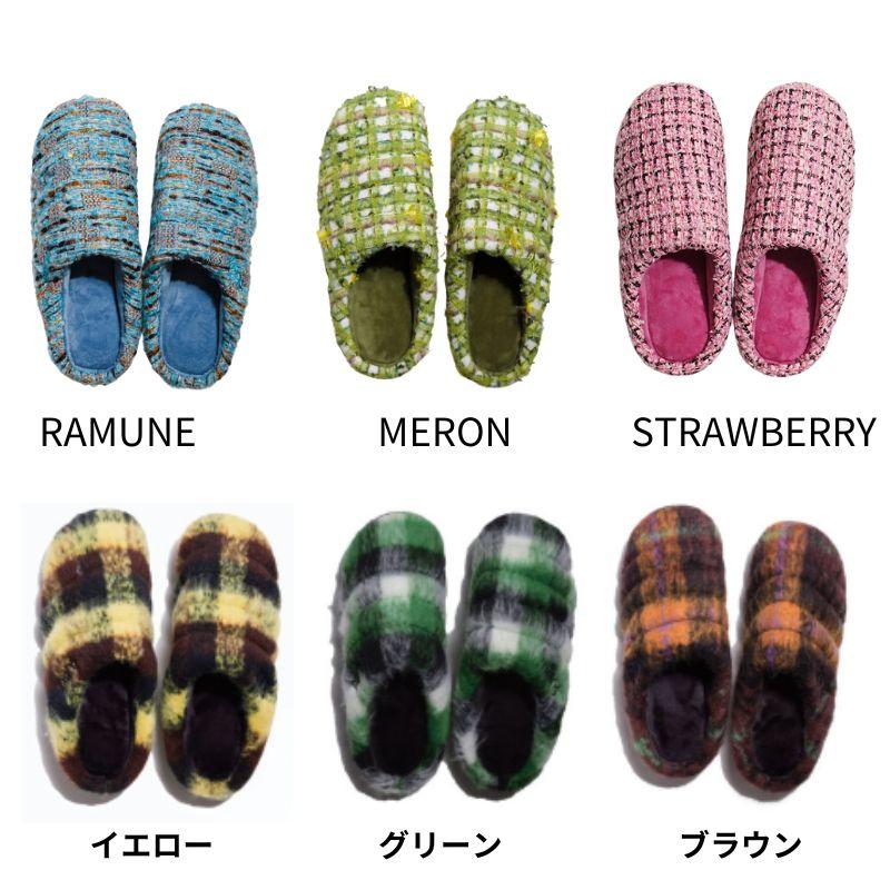 SUBU/スブ 2024年新作 冬用サンダル ハレモケモ シャーベット アフター