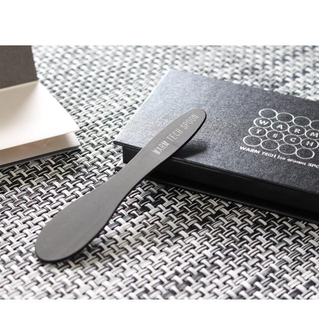 アイスクリームスプーン ウォームテックスプーン4本入り+ケース/WARM TECH ICECREEM SPOON カーボン製スプーンの画像