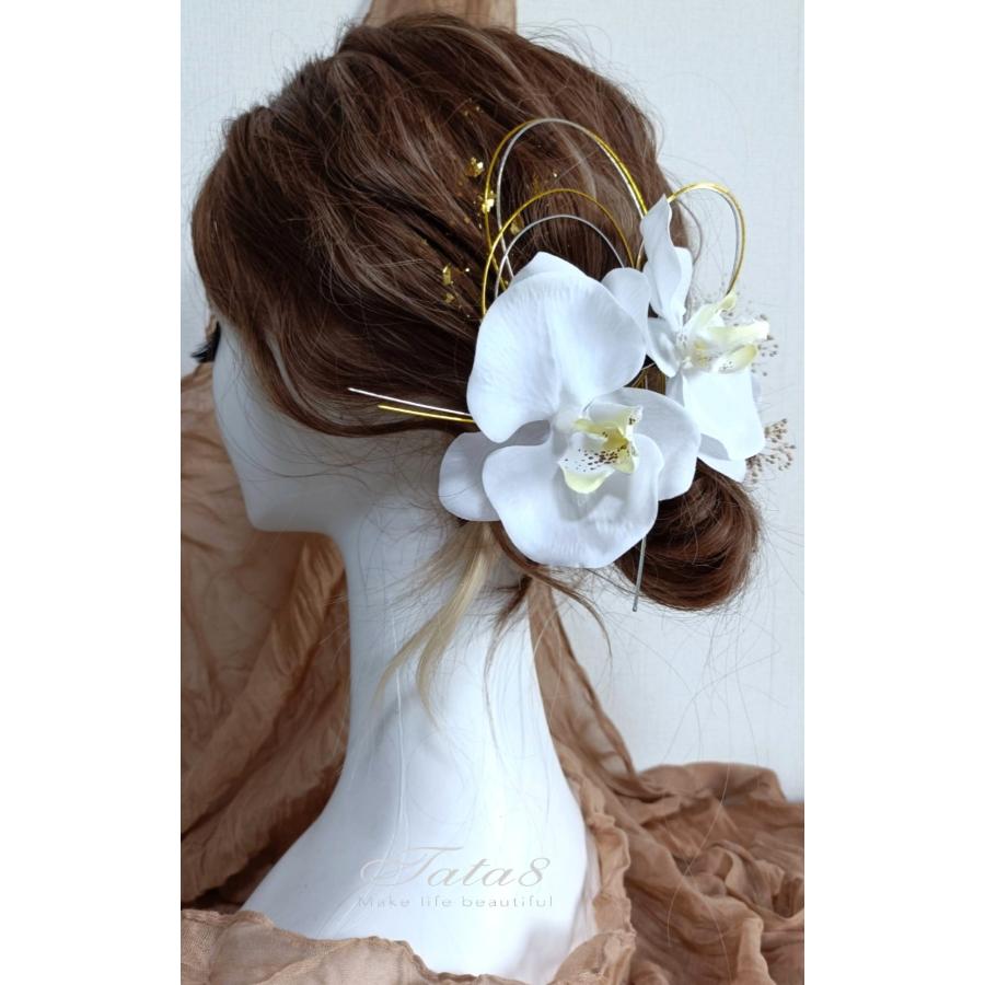髪飾りTata8】成人式 振袖 結婚式 ウェディング 卒業式 袴 着物 和装