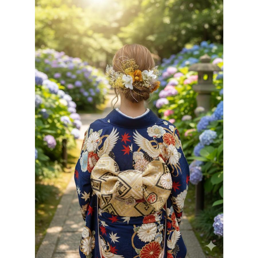 髪飾りTATA8]成人式 結婚式 卒業式 七五三 前撮り 後撮りかんざし 袴