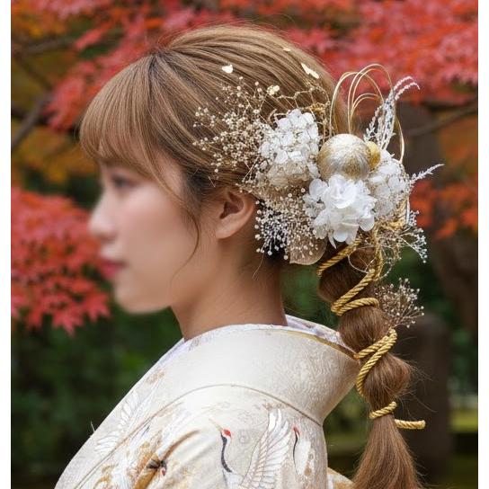 髪飾りTata8】成人式 振袖 結婚式 七五三 着物 和装 卒業式 袴 ヘッド
