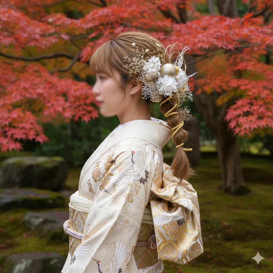 髪飾りTata8】成人式 振袖 結婚式 卒業式 袴 和装 着物 ヘッドドレス