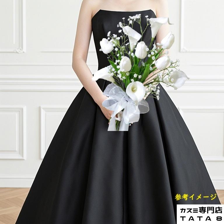 結婚式43*30cmブーケ(新郎ブートニア付かない) 造花の花束 *スワッグ