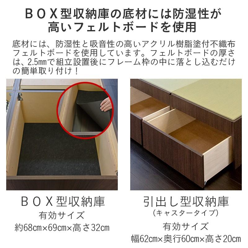 畳 収納 小上がりベッド 収納付きベッド 畳ベッド 畳収納 ベッド 日本製 リビング 畳コーナー エスパス70 引き出し収納 和紙畳 3帖タイプ 工場直販タタミのkouhin 通販 Yahoo ショッピング