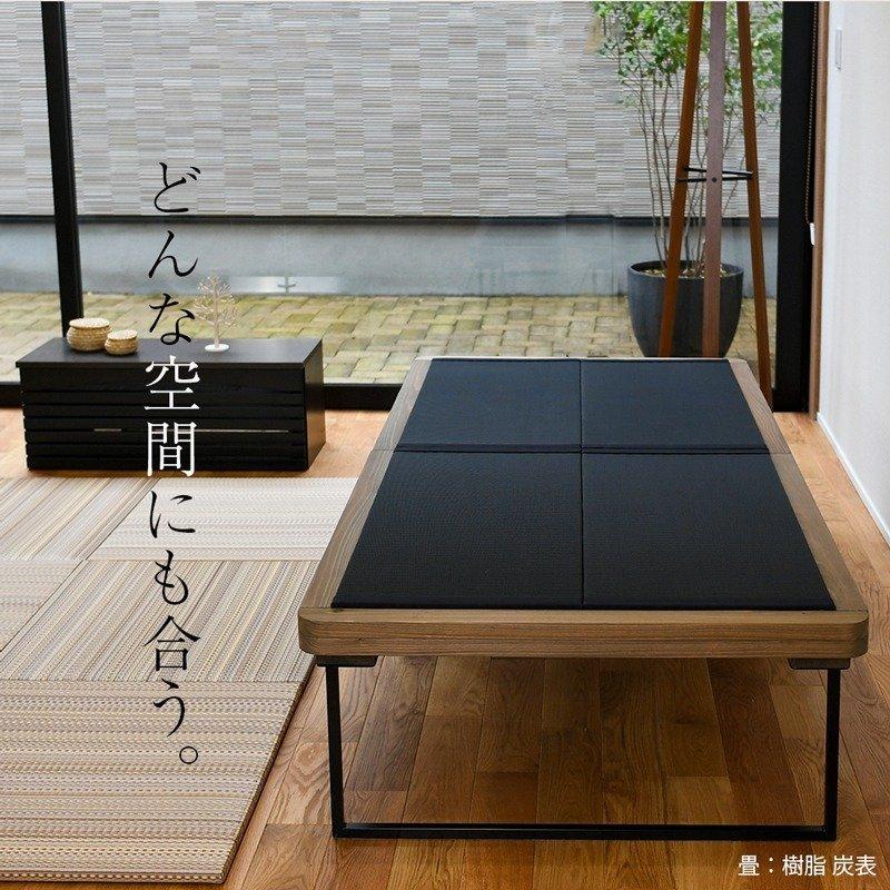 畳ベッド シングル 畳 ベッド フレーム 日本製 国産 ヘッドレス 小上がり スチール アイアン 鉄脚 おすすめ フェリス 選べる畳 フレスカ畳床_6