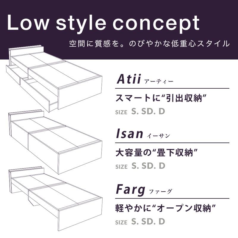 激安価格 畳ベッド セミダブル 宮付き 棚付き 畳 ベッド 簡単 組み立て 日本製 木製 ベッドフレーム 国産 おすすめ ファーグ 選べる畳 爽やか畳床