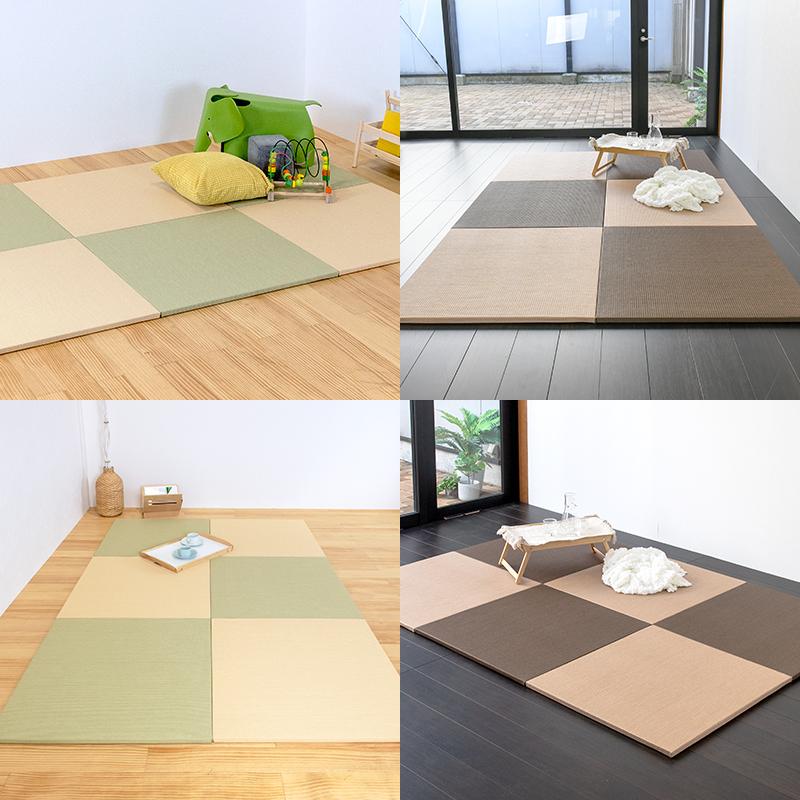 置き畳 ユニット畳 畳 フローリング 琉球畳 日本製 和紙製畳 70 70 厚み2 5cm 6枚セット 縁なし畳 畳マット プラス70cm 6枚 和紙 畳 s06 工場直販タタミのkouhin 通販 Yahoo ショッピング