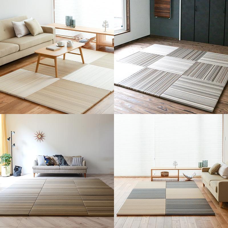 畳 琉球畳 置き畳 樹脂畳 縁なし畳 9枚 70cm×70cm 日本製 国産 畳 琉球畳 置き畳 樹脂畳 縁なし畳 9枚 70cm×70cm 日本製 国産