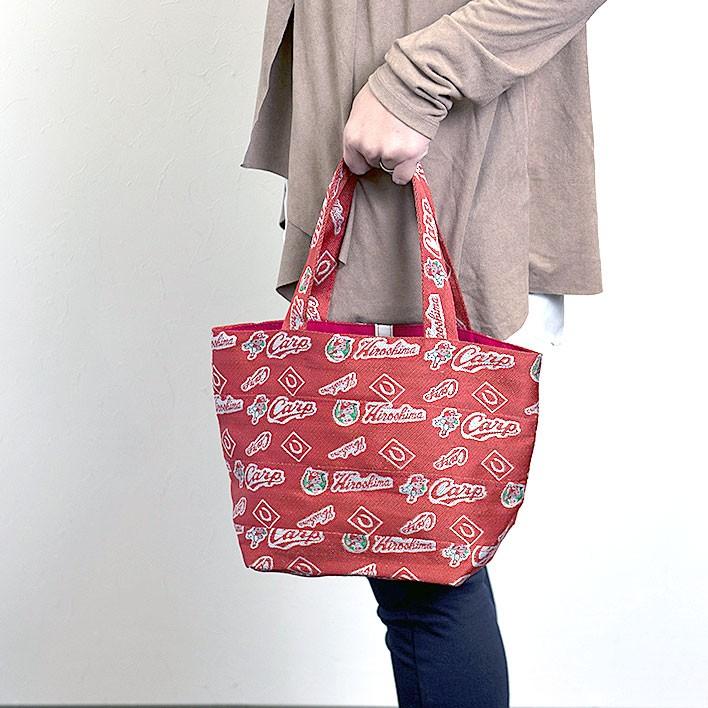 カープグッズ カープ畳 ミニバック 約34cm×21.5cm 日本製 手提げ
