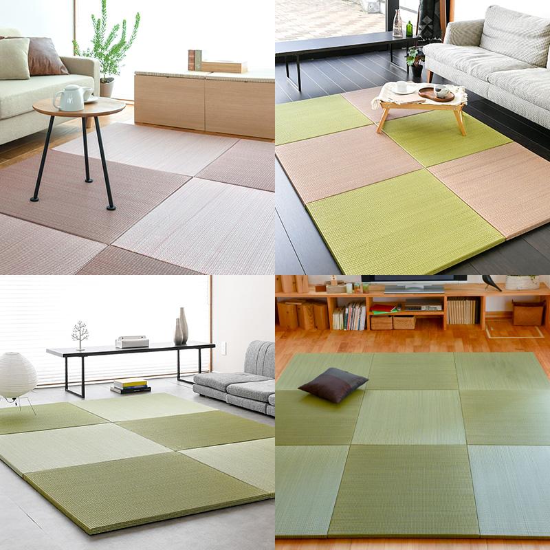 畳 琉球畳 置き畳 い草畳 縁なし畳 3枚 82cm×82cm 日本製 国産 畳 琉球畳 置き畳 い草畳 縁なし畳 3枚 82cm×82cm 日本製 国産