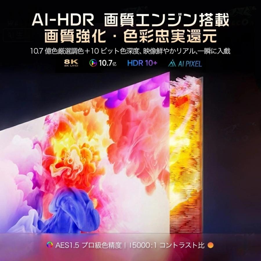 プロジェクター 小型 家庭用 天井投影 1200ANSI 高輝度 4K対応 自動