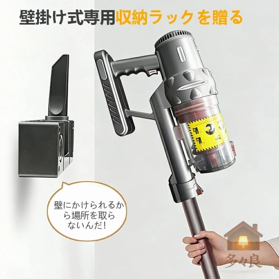 掃除機 掃除機コードレス 軽量 サイクロン式 自立式 75000pa 強力吸引