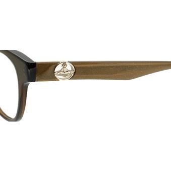 薄型非球面レンズ付【Vivienne Westwood（ヴィヴィアンウエストウッド）40-0014 Col.01 48サイズ】伊達メガネ・近視・乱視・老眼・遠視