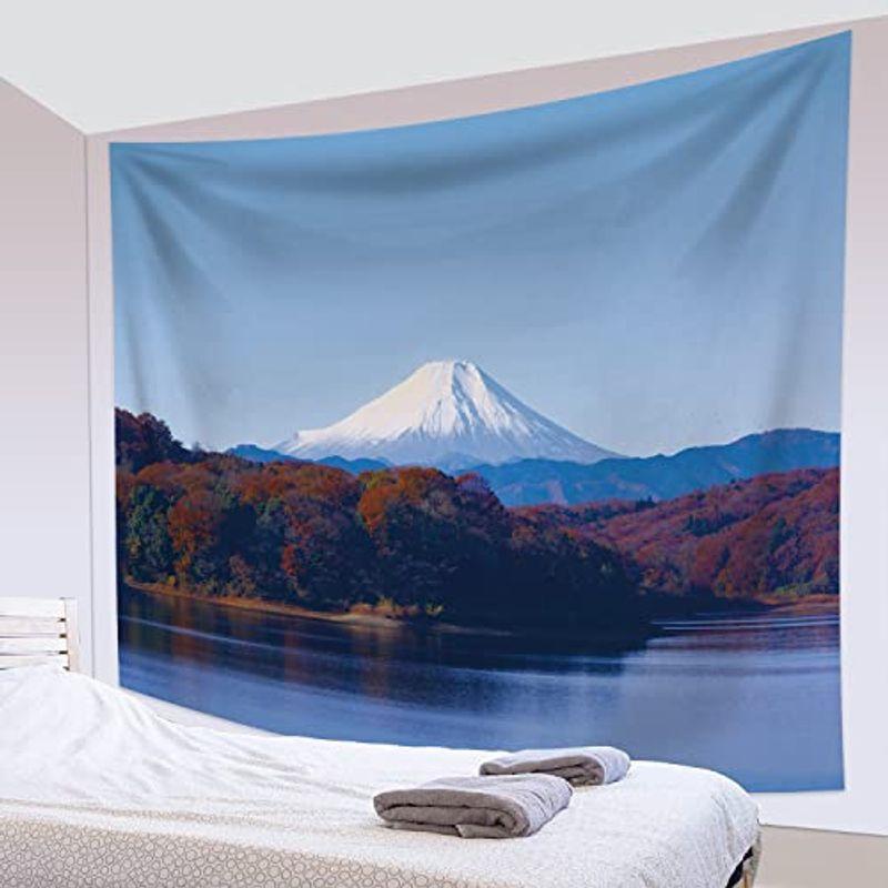 アップリケ キルト タペストリー 山と馬のいる風景 【公式通販】