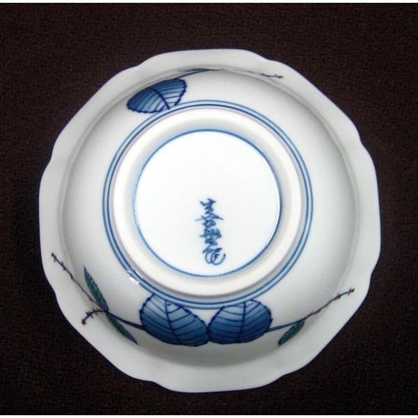 舘源・舘林喜助工房 染錦水引草絵取鉢揃（5個入り） 食器