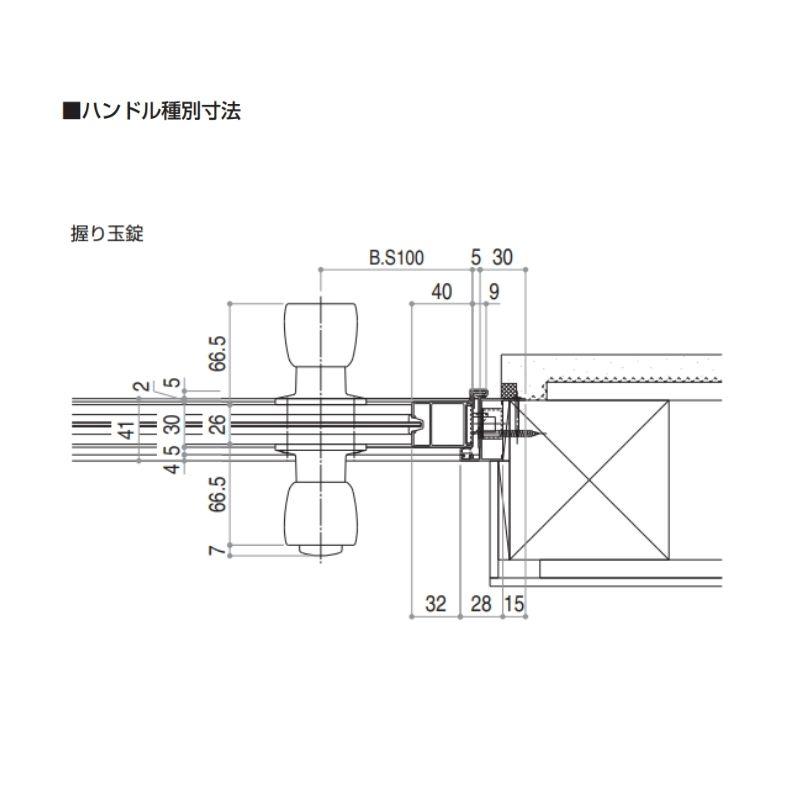玄関ドア 勝手口 2HD 65018 W650×H1840ｍｍ 框ドアタイプ 握り玉錠仕様 片開き ランマ無 内付型 YKK YKKap シンプル 倉庫 物置 店舗 ドア リフォーム_7