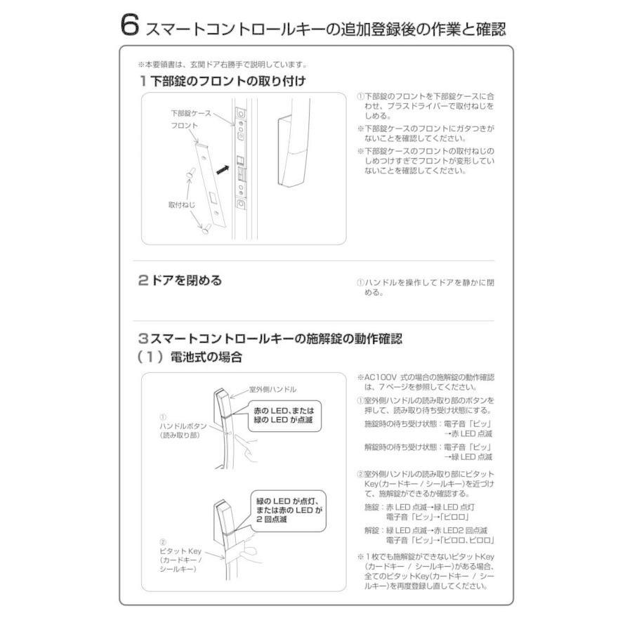 YKK AP YKKAP 玄関ドア ピタットKey用スマートコントロールキー