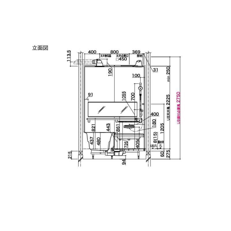 ユニットバス アライズ ｋタイプ S1216 0 75坪 サイズ アクセント張りb面 Lixil リクシル 戸建用 システムバスルーム 住宅 浴槽 浴室 お風呂 リフォーム Bmuss1216lbk 建具専門店 通販 Yahoo ショッピング