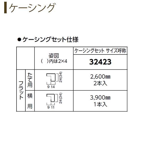 クローゼットドア 3枚折戸 TA YA1 ケーシング枠 四方枠24420 [W2445×H2045mm] ラフォレスタ フラット YKKap 室内ドア 収納 建具 扉 リフォーム DIY - 6