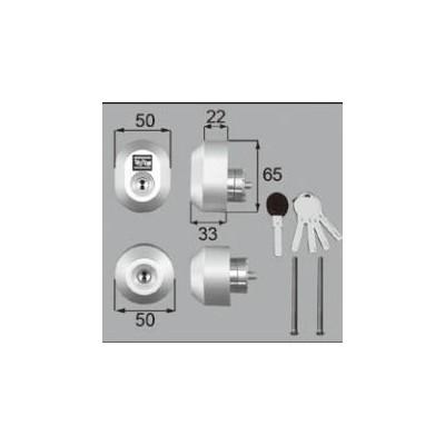 LIXIL/TOSTEM ドア引戸(引き戸)用部品 錠 玄関店舗勝手口テラスドア ロック：シリンダーセットWキーD5GZ2021 リクシル トステム