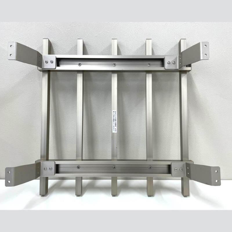 縦面格子 C型 16009 W1826×H1020mm 壁付/枠付 規格寸法 たて面格子 アルミ 窓格子 サッシ 防犯 後付け 取付 リクシル LIXIL TOSTEM トステム リフォーム DIY_6