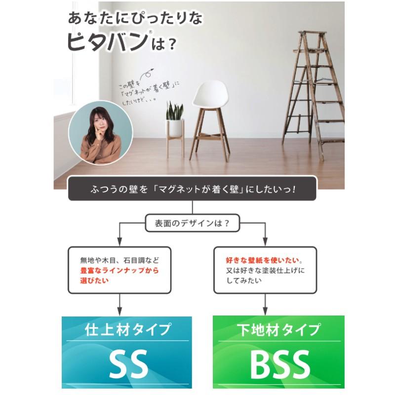 【法人限定販売】ピタバンSS 不燃仕様 厚み3×幅910×高さ2335mm マグネット パネル 仕上げ材 磁石 壁装材 マグエックス magX リフォーム_6