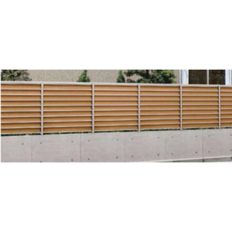 フェンス LIXIL サニーブリーズフェンス M型＜マテリアルカラータイプ＞ 間仕切りタイプ T-12 本体 1000×1200mm