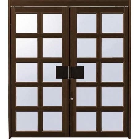 肌触りがいい Ykkap 店舗ドアdx 両開き 桝目格子 押板 ランマ無 W1800xh00mm アルミサッシ 事務所ドア 汎用ドア 正規激安 Tiebreak Fr