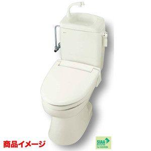INAX トイレーナR 洋風簡易水洗便器＋止水栓＋暖房便座 手洗付