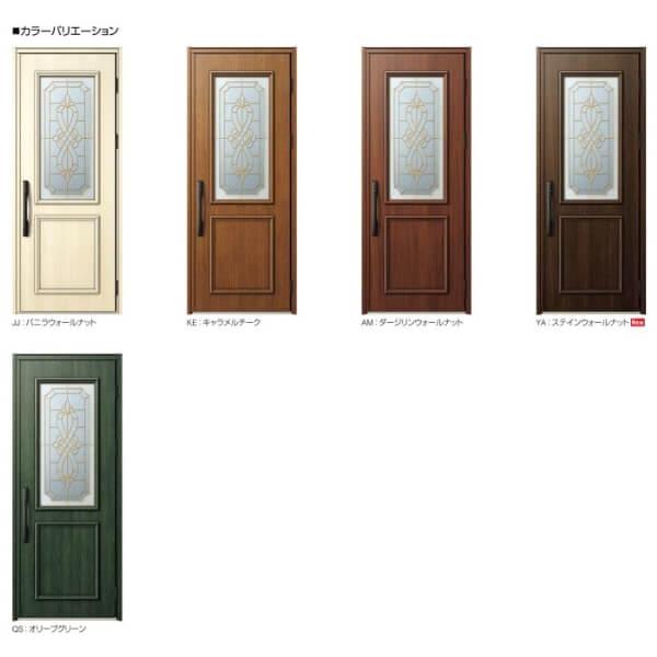 玄関ドア YKKap ヴェナート D30 E07 親子ドア(入隅用) 手動錠仕様 W1135×H2330mm D4/D2仕様 断熱 玄関ドア YKK Venato 新設 おしゃれ リフォームの画像