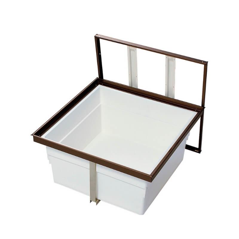 LIXIL（リクシル） 床下収納 標準タイプ 浅型600 □-B600-MAJ7 寸法(mm