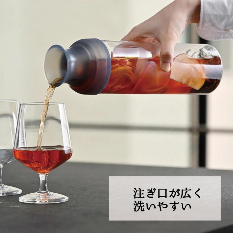 フィルター付きガラスボトル 600ml/1000ml*6 HARIO ハリオ フィルターインボトル カラフェ 1,000ml 1L 耐熱