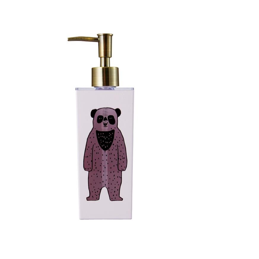 ディスペンサー おしゃれ Bear ディスペンサー ディスペンサー カラフルカラー おしゃれなイラスト付 水洗い出来るプラスチック製 日本製 タツクラフト 通販 Yahoo ショッピング