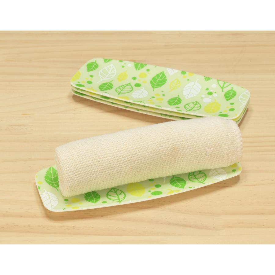 フルーツデザイン おしぼりトレイ 陶磁器製 フルーツデザイン おしぼりトレイ 陶磁器製