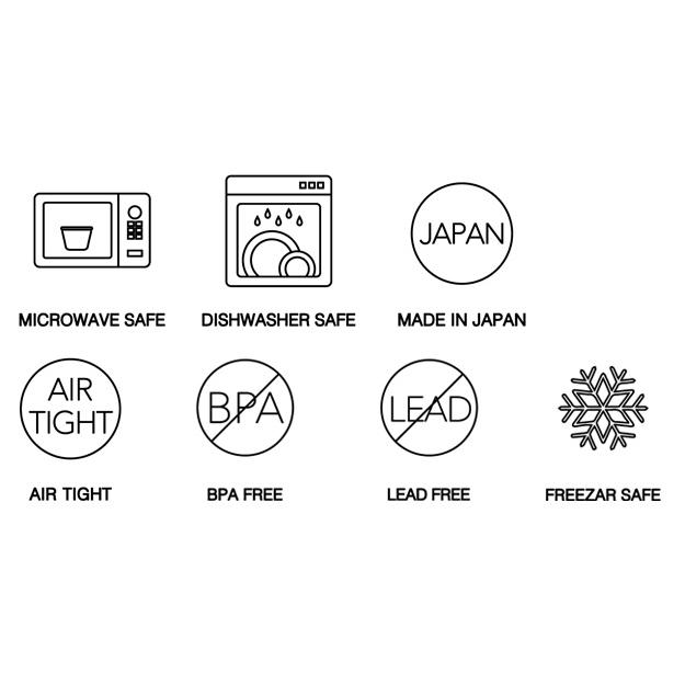 TAKENAKA（竹中） caston キャストン 弁当箱 1段 650ml 送料無料 ランチBOX 食洗機対応 電子レンジ対応 BPAフリー ...