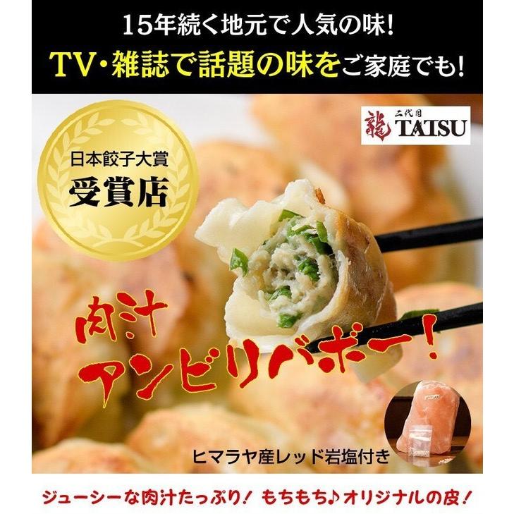 現在ご注文殺到中につき３ヵ月待ち 年累計販売個数100万個突破 肉汁アンビリーバボー餃子 お取り寄せ 肉汁 冷凍 コ入り A1 二代目tatsu 通販 Yahoo ショッピング