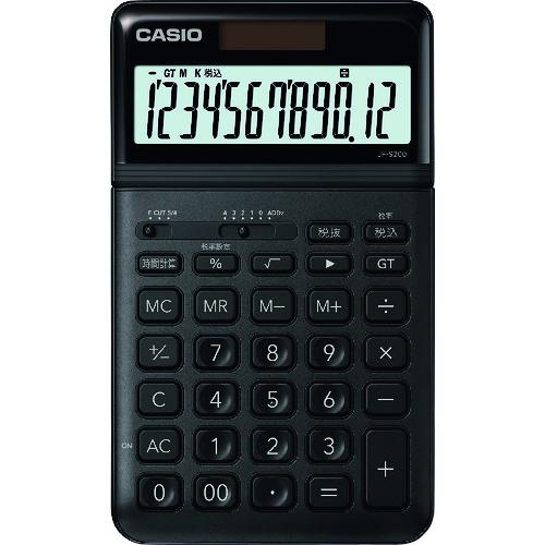 カシオ スタイリッシュ電卓（ジャストタイプ12桁） (JFS200BKN) (137