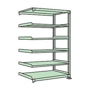 中量棚BW型アイボリー BW-3166R